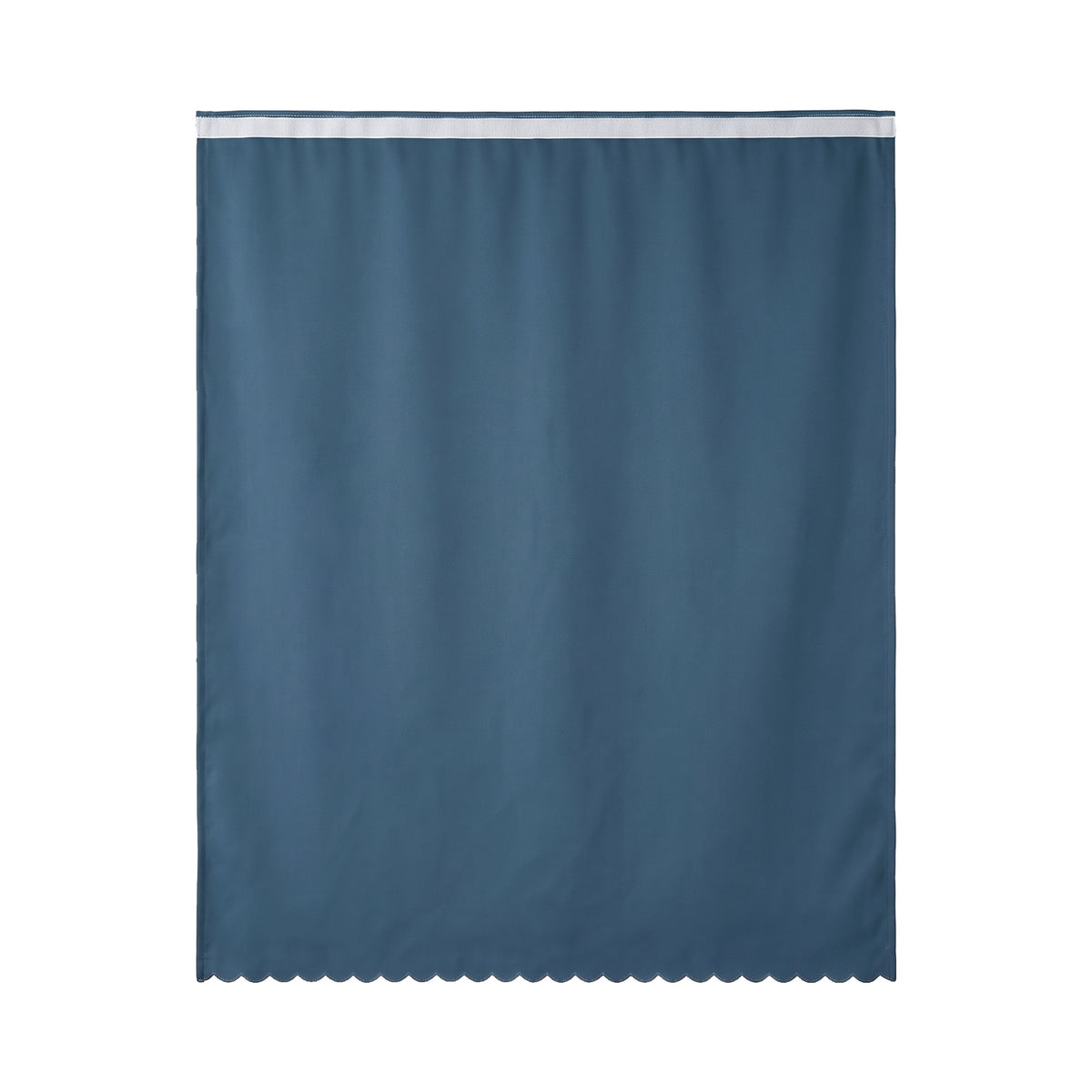 Stick-On Blackout Curtains in blue
