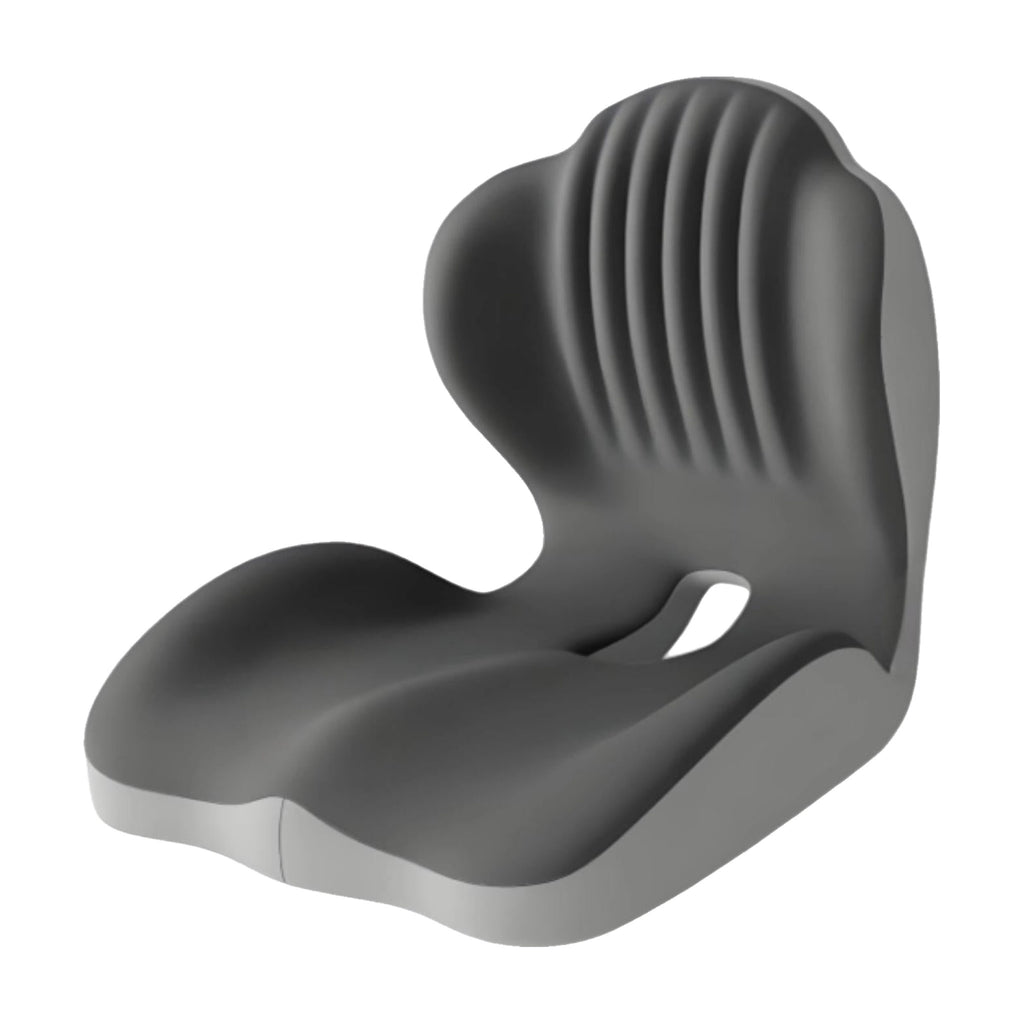 Contoured Seat Cushion in dark gray