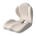 Contoured Seat Cushion in white