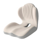 Contoured Seat Cushion in white