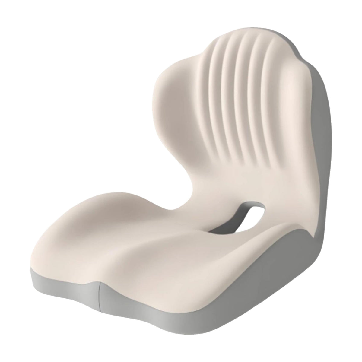 Contoured Seat Cushion in white